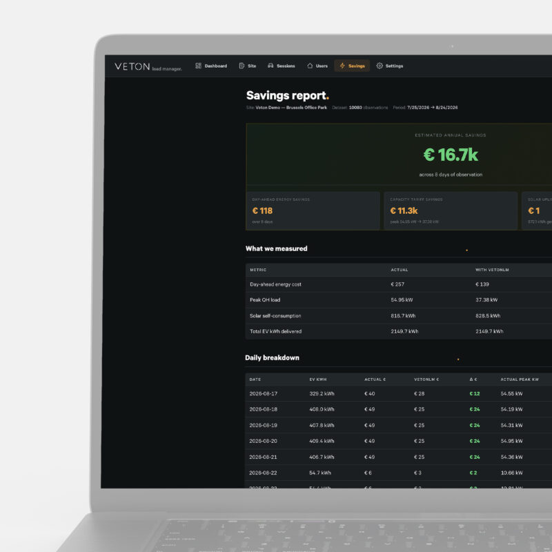 Veton App – Savings